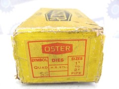 OSTER &ndash; 6C3 &ndash; QUAD &ndash; H.S. STL. STAINLESS SS &ndash; 1 in. to 2 in. Pipe 1, 2, 3, 4