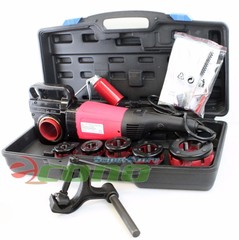 2000W Electric Handheld Pipe Threader Threading Machine w/6pc NPT Die 1/2&Prime; to 2&Prime;