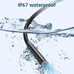 Pipe Inspection Camera Endoscope Video Sewer Drain Cleaner Waterproof Snake USB