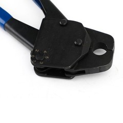 2Pc Pex Crimper 1/2&Prime; 3/4&Prime; Crimping Tool & Gonogo Angle Gauge Combo