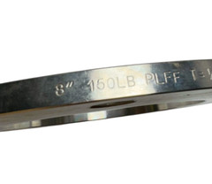WA S/A182F316/L Stainless Steel Plate Flange 150 LB 15CT8405, 8&Prime; 1/2&Prime; Thick
