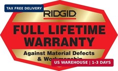 RIDGID 22168 Model VF-99 V Head High Folding Pipe Stand, 12-inch Pipe Stand, Red
