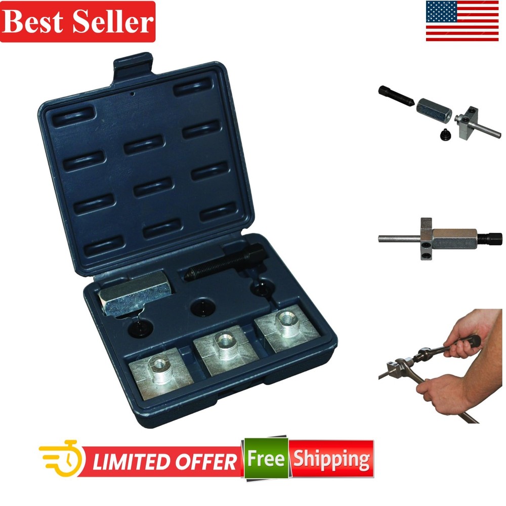 SAE Flare Tool Kit Compatible with SAE 3/16 1/4 5/16 Inch
