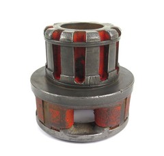 Ridgid 00R Pipe Threader Die Head w/ 3/4&Prime; NPT Dies