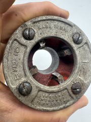Vintage RIDGID 1&Prime; Die Head Complete For O-R Drop Head Pipe Threader USA Tool