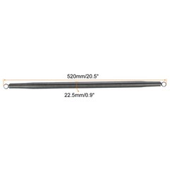 
Spring Tube Bender Steel 520 mm/20.5 Inch Long 23.5 mm 0.93 Inch PVC Pipe