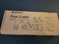 EZARC Tube Cutter Set &ndash; Heavy Duty Pipe Cutters &ndash; 1/8 &ndash; 2&Prime; with Original Box