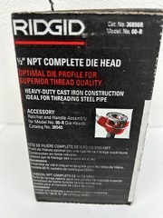 RIDGID NPT Complete Die Head 36890R Pipe Threader 00-R (NEW)