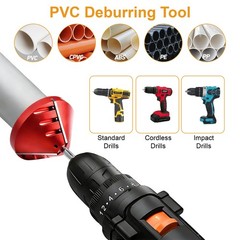 PVC Pipe Chamfering Tool Internal External Deburring Reamer for 0.75-3.5&Prime; Pipes