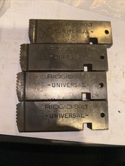 RIDGID 48025 7/8-9 UNC UNIVERSAL BOLT DIE SET