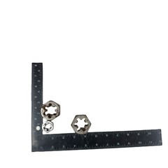 Craftsman 9-52273 1/2 13 and 7/8 NC 9 Left Hand Hexagonal Re-Threading Dies 3Pc