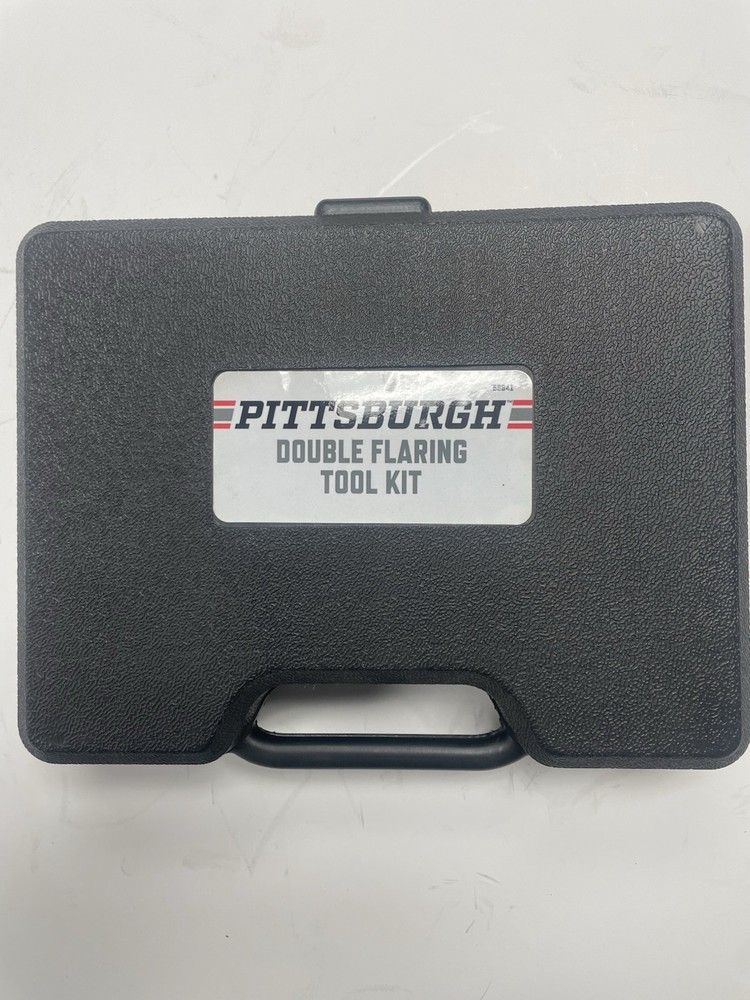 Pittsburgh &ndash; DOUBLE FLARING TOOL KIT &ndash; Adapters 3/16&rdquo;, 1/4&rdquo;, 5/16&rdquo;, 3/8 & 1/2&rdquo;.