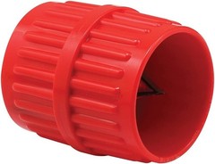 Effortless Burr Removal Pipe Reamer 1/8 in to 1-5/8 in &ndash; Lightweight Red Design