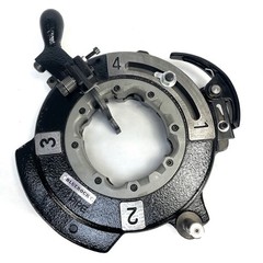 BLUEROCK 714 2.5&Prime;-4&Prime; Die Head Self Opening RH NPT 26152 for PTM100 & Ridgid 1224
