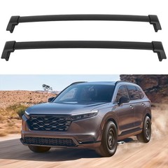 Roof Rack Cross Bar Compatible With Cr-V 2023-2024 2 Cross Bars Black