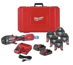 Milwaukee M18 FORCE LOGIC ONE-KEY Press Tool Kit, CTS Jaws for Copper PEX