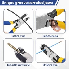 Non-Slip Screw Removal Tool, Multi-Function Pliers for Extracting Stripped Screw