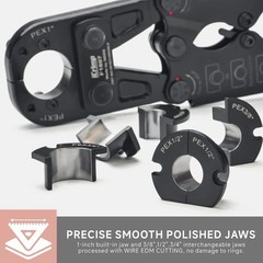 Compact & Lightweight 4.4 lb PEX Crimping Tool for Professional Installations