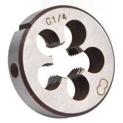 Alloy Steel 5 Chip Holes Thread Die Tool For Pipe Threading