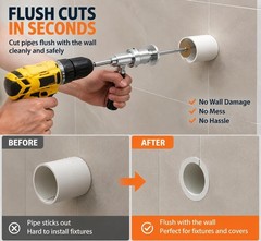 Inside Pipe Cutter for PVC Pipe Cutter, with Diamond Grit Cutting Wheel and H&hellip;