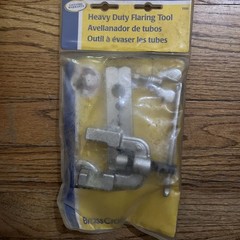 BrassCraft T050 3/16-in to 5/8-in OD Flaring Tool Stainless Steel Exc. Cond.