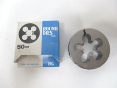 OSG (46239) M18x2.50 50mm x 5/8&Prime; Thick HSS RH Round Adjustable Die