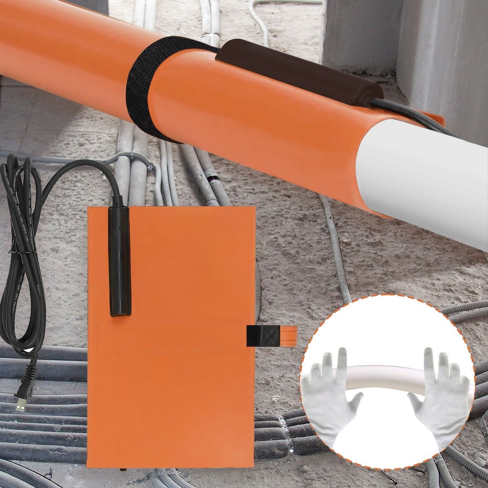 ToasySoul PVC Heat Blanket &ndash; Easy Handling for &frac12;&rdquo; to 1 &frac12;&rdquo; Conduit Pipes