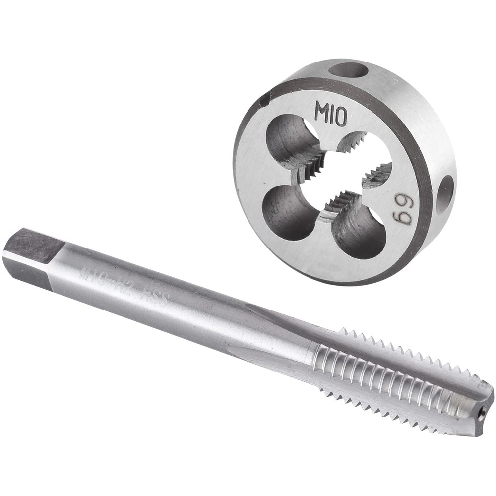 M10x1.5 Tap Die Set Machine Thread Round Right Hand Tool Hardware Repair