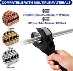 3rd Gen Ratcheting Tube Cutter in Narrow Space, Premium Pipe Cutters(1/4in to