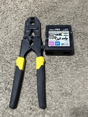 Apollo 1/2 in. and 3/4 in. PEX Quick-Cinch Clamp Tool 69PTKH0014C A++