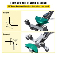 VEVOR Copper Pipe Bender HVAC Refrigeration Ratcheting Tube Bender 1/4&Prime; to 7/8&Prime;