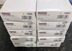 Set Of Ten(10) RIGID 1-3/8&Prime; 4-Blade Cutter OPEN BOX NEVER USED 63050 T-214
