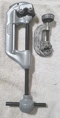General Pipe Cutters #120 1/8-11/8&rdquo; & #127, 2 5/8&Prime; Set Of 2 USA MADE TOOLS.