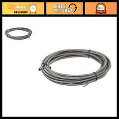 30 ft Drain Cleaning Snake Auger Cable &ndash; 1/4 in Inner Core for PowerClear Cleane