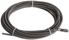 Drain Cleaning Cable 5/16&Prime; x 35ft, Flexible Sewer Auger, Heavy-Duty Pipe Cleaner