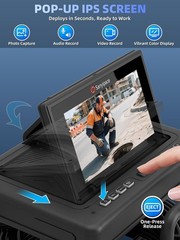 Sanyipace Sewer Camera 66FT 7&Prime; IPS Pop-up 20X Zoom Waterproof