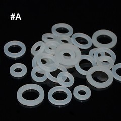 1/2&Prime; 3/4&Prime; 1&Prime; Silicone Rubber Nylon PTFE Seal Gasket O-Ring Washer for Valve/Pipe