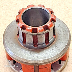 RIDGID 1&Prime; 00-R 36900 Manual Ratchet NPT Right Hand Die Head With Dies FREE SHIP