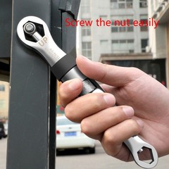1/4-inch to 3/4-inch 7mm to 19mm Torx Wrench 23-IN-1 Flexible Pocket Wrench