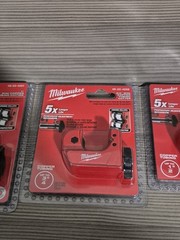 3 Pcs Milwaukee Mini Copper Tubing Cutter &ndash; Include 1&Prime; , 3/4&Prime; And 1/2&Prime;