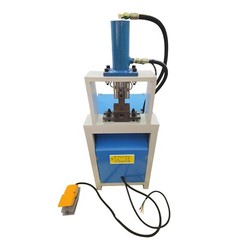 220V 1PH Hydraulic 25mm Pipe Tube Arc Half Hole/Full Hole Punching Machine 2.2KW
