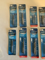 Century Drill & Tool LOT OF 8 ASSORTED TAPS, COMBO DRILL AND TAP & EXTRACTOR