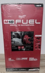 Milwaukee 2772A-21 M18 FUEL 18V 5/16-Inch x 35-Foot Cordless Drain Snake Kit NEW