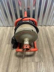 Ridgid Kollman K-40 Corded Sink Drain Cleaning Machine well used