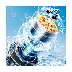 RV Macerator Pump 12V, 12 GPM Portable RV Sewer Pump with 10 FT Lift, Self-Pr&hellip;