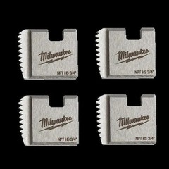 Milwaukee Tool 48-36-1110 Pipe Threading Die Head, Pipe, Pk4