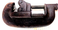 Ridgid Model No. 1&2 Heavy Duty 1/8&Prime; to 2&Prime; Pipe Cutter Rigid Tools U/S.A.