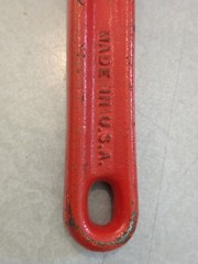 CRAFTSMAN 10&Prime; Heavy Duty Steel Pipe Wrench # 55676 USA