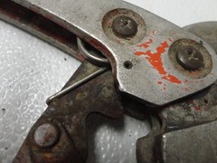 RARE VINTAGE JAPAN XL 17&Prime; LONG PVC Pipe Cutter Cutting TOOL Aluminum Rachet Type