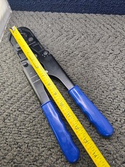 F1807 Dual-Size Combo Jaw PEX Crimp Tool 13&Prime; Length For 1/2&Prime; and 3/4&Prime; PEX Pipes